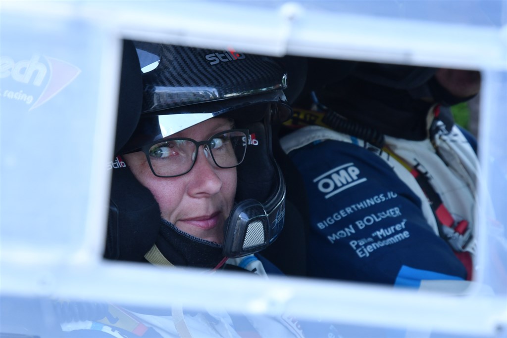 Mette Felthaus guidede Kenneth Madsen frem til sejren.
(Foto: Morten Dam)